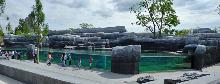 Ecossistema aquático no Zoológico de Paris, Parc de Vincennes